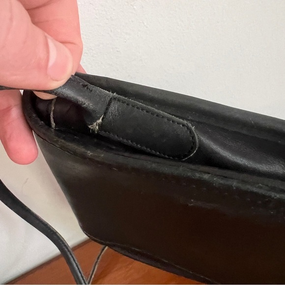 Coach Vintage Leather Flap Mini Crossbody Bag - Picture 5 of 12